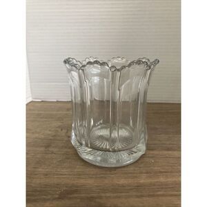 Heisey PRISCILLA Elegant Pattern EAPG Glass Cut & Polished‎ Fluted Scalloped